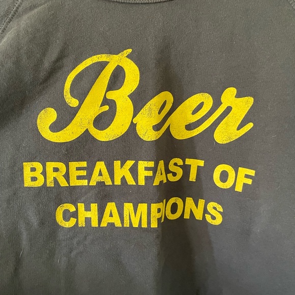 Beer Breakfast of Champions Sweatshirt - Picture 2 of 3